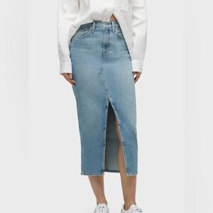 New Hudson Jeans Light Blue Denim Skirt